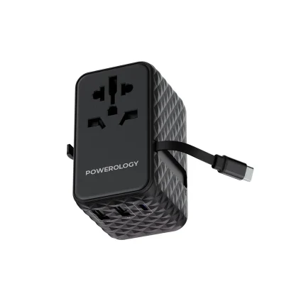شارژر جمع‌شونده یونیورسال Powerology GaN Type-C