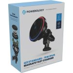 پایه نگهدارنده و شارژر بی سیم پاورولوژی مدل P15WMCPR