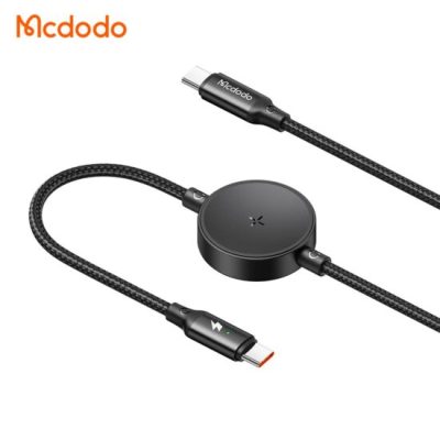 کابل دوکاره Mcdodo 60W برای گوشی و ساعت سامسونگ