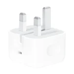 آداپتور شارژ سریع اپل 20 وات USB-C با دوشاخه بریتانیایی