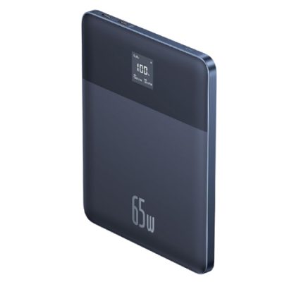 پاور بانک Baseus 12000mAh با طراحی فوق‌باریک و صفحه نمایش هوشمند