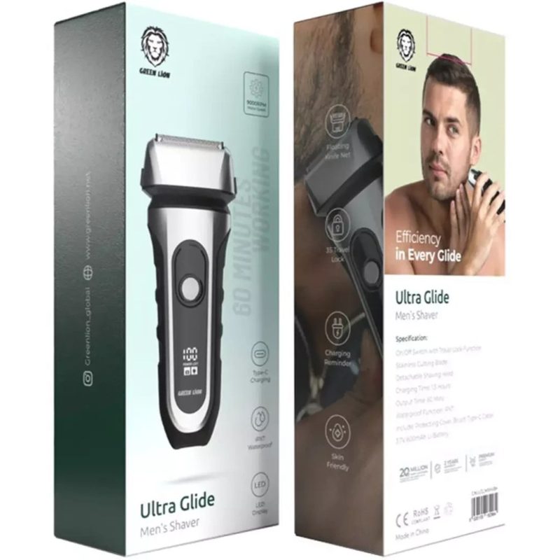 ریش‌تراش GreenLion Ultra Guide با سرعت 9000RPM