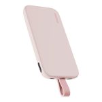 پاوربانک Momax iPower PD5 صورتی 20000mAh با کابل داخلی