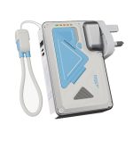 پاوربانک 10000 میلی‌آمپری پاورولوژی مدل PPBCHA80 با شارژر دیواری و MagSafe