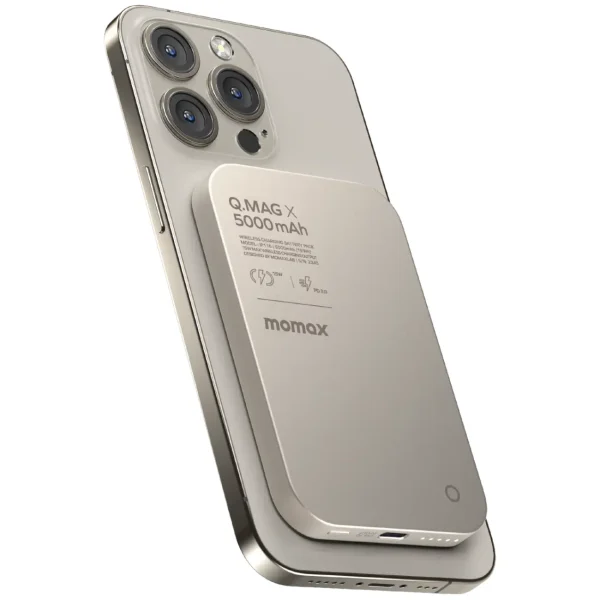 پاور بانک Momax 15W با طراحی باریک