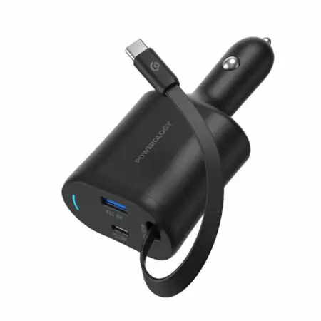 شارژر فندکی خودرو POWEROLOGY مدل TYPE-C 65W