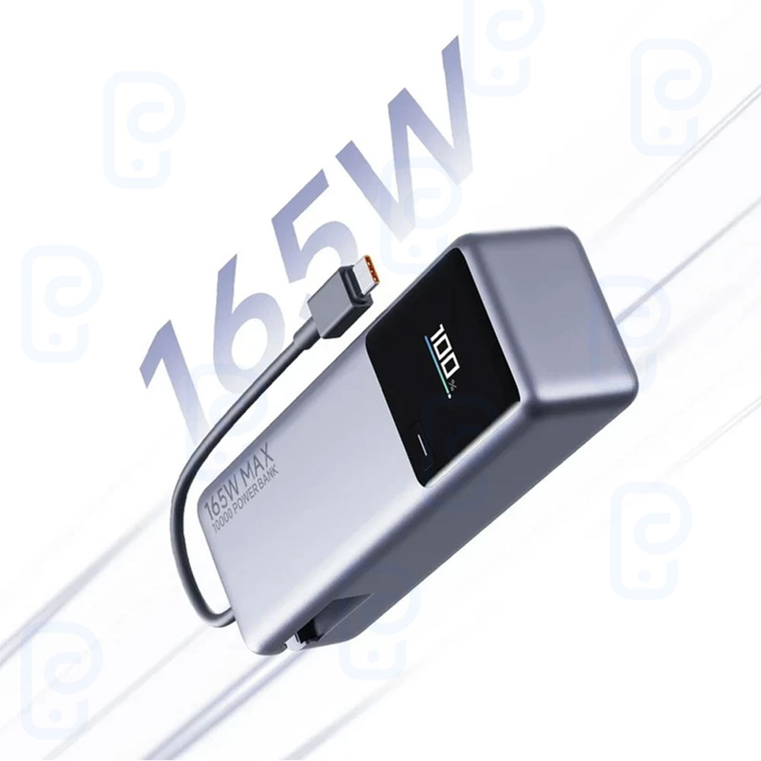 پاوربانک شیائومی مدل 165w Power 10000 پاوربانک شیائومی مدل 165w Power 10000