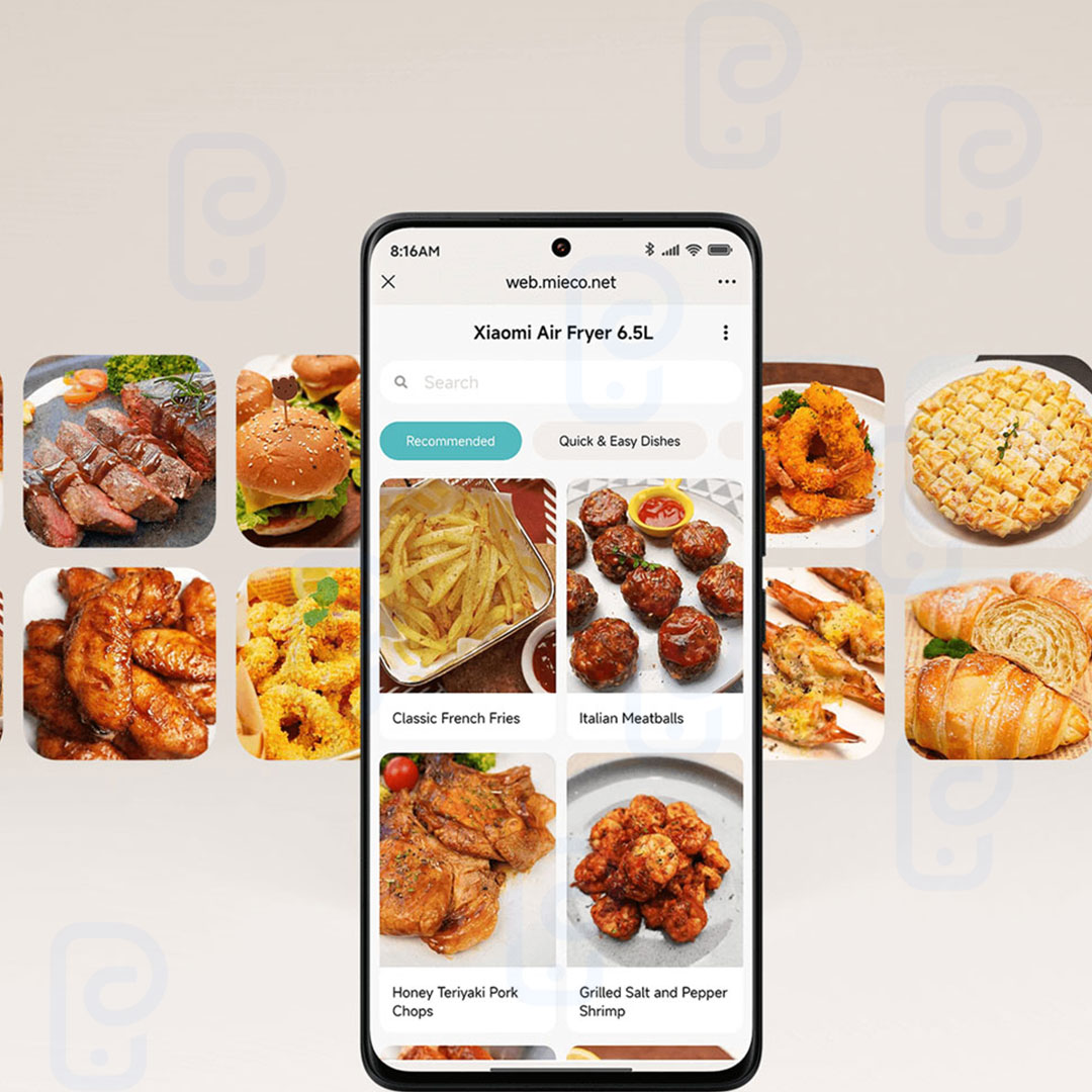 سرخ کن هوشمند شیائومی Xiaomi Air Fryer 6.5L سرخ کن هوشمند شیائومی Xiaomi Air Fryer 6.5L