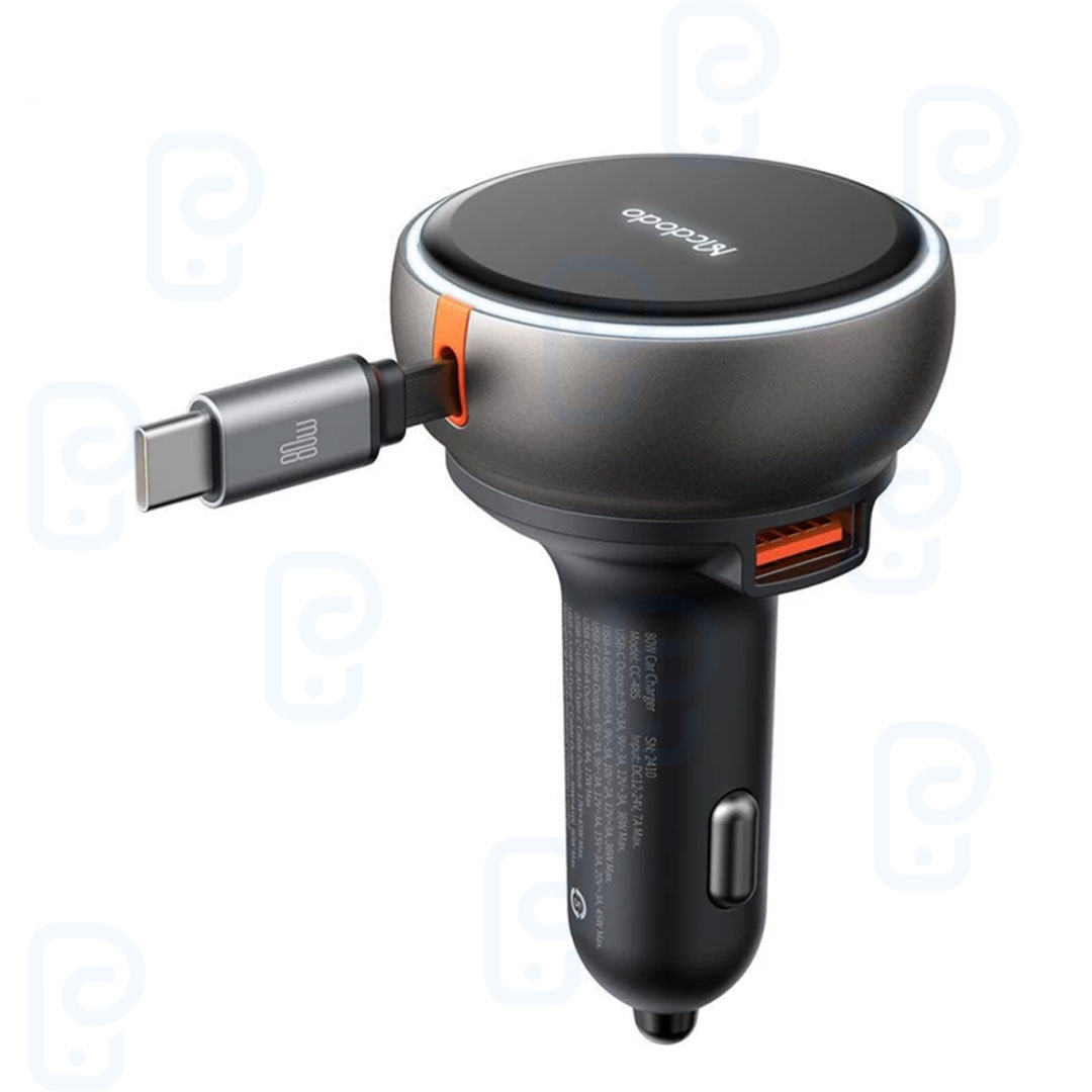 شارژر فندکی 80 وات مک دودو مدل CC-4850