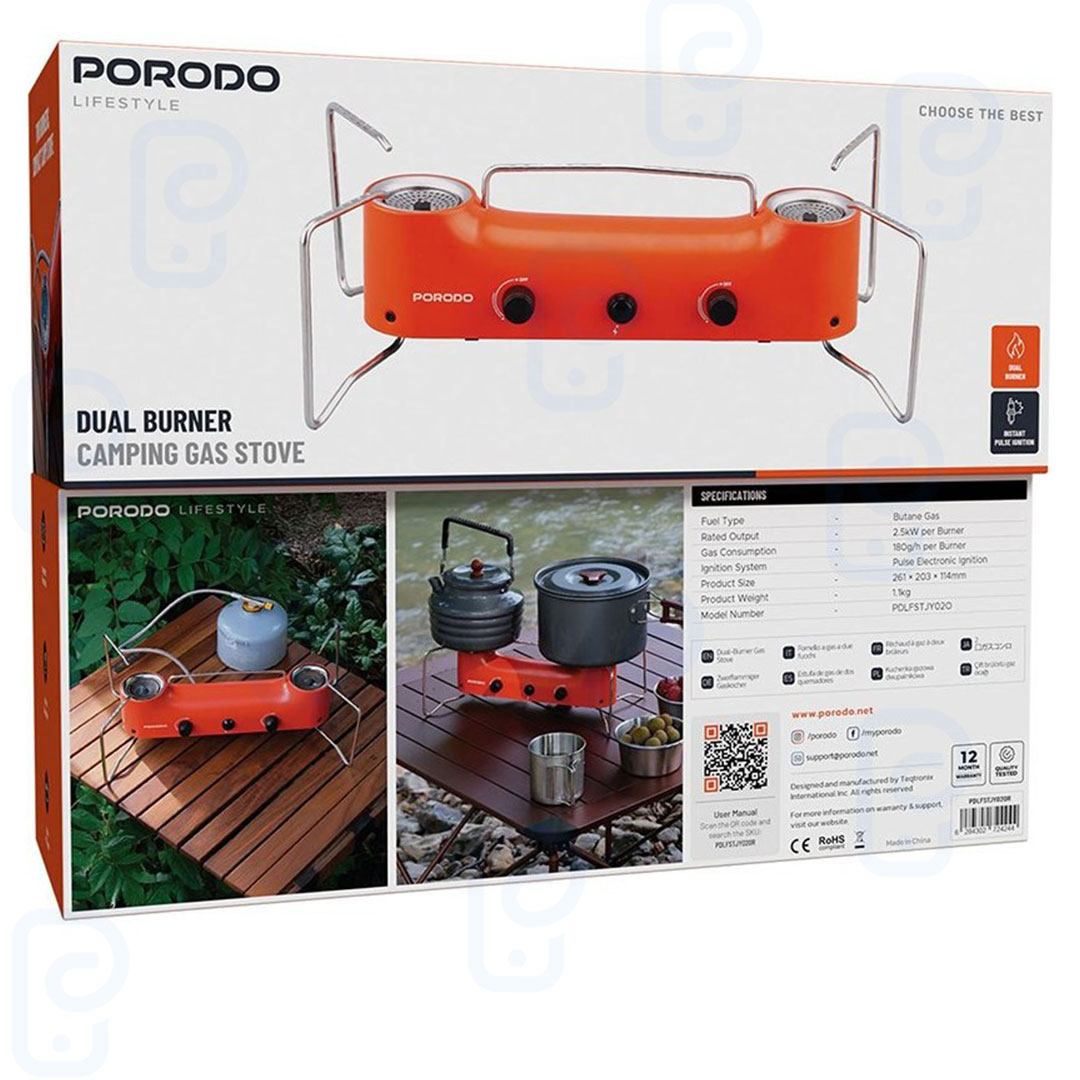 اجاق گاز دو شعله ی کمپینگ پرودو Dual Burner اجاق گاز دو شعله ی کمپینگ پرودو Dual Burner