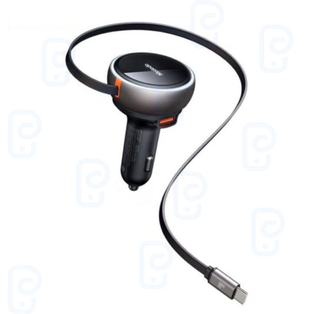 شارژر فندکی 80 وات مک دودو مدل CC-4850 شارژر فندکی 80 وات مک دودو مدل CC-4850